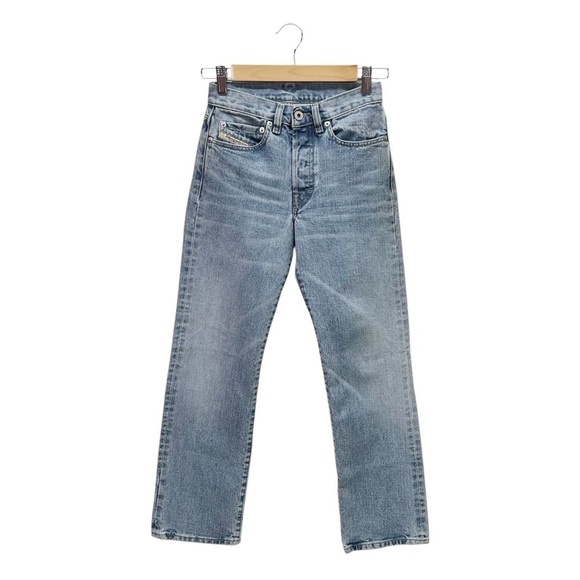 Vintage Diesel Jean’s Button Fly 100% Cotton Women’s Size 24 Y2K 90s New - Picture 1 of 8